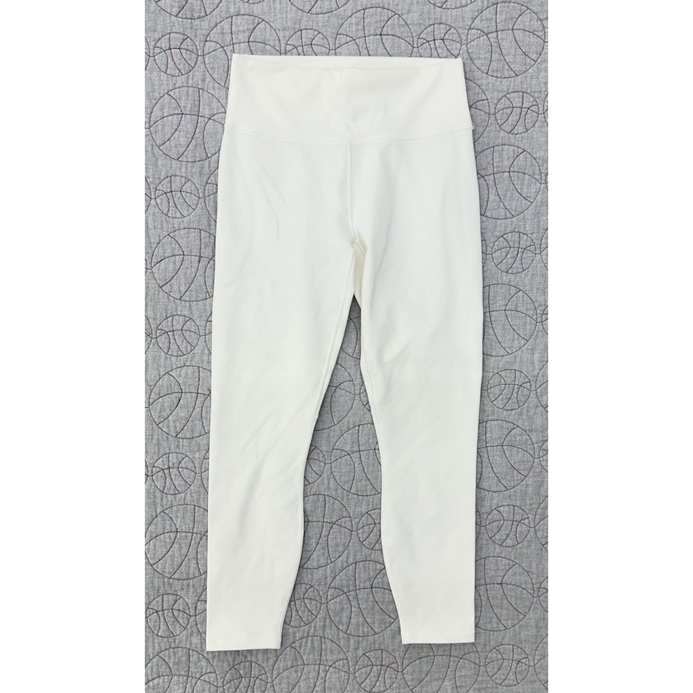 Fabletics Define PowerHold High Waisted 7/8 Leggings White Women's Medium
